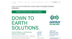 Desktop Screenshot of earthcosoils.com
