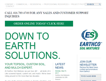 Tablet Screenshot of earthcosoils.com